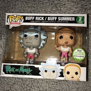 Funko Rick & Morty exclusive Buff Rick & Summer